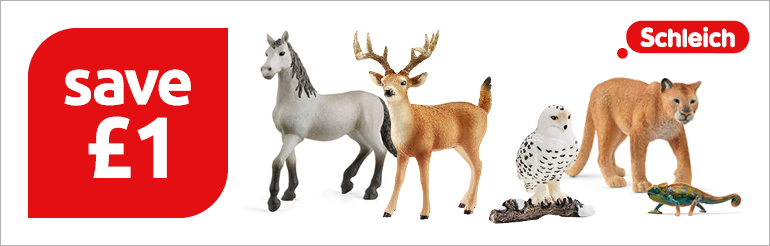 Selected Schleich Figures Save £1.00