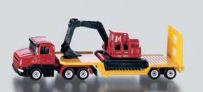 Low Loader With Excavator