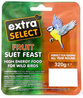 Extra Select Suet Block - Fruit