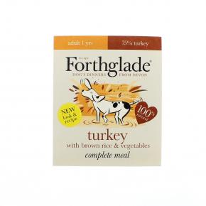 Forthglade Complete Meals Turkey with Brown Rice