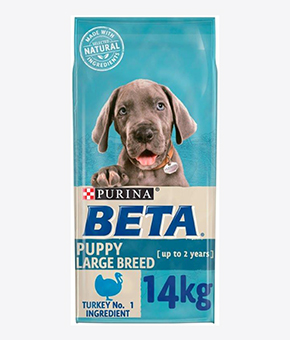 Beta Large Breed Puppy Dog Food.