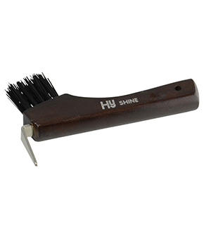 HySHINE Deluxe Hoof Pick with Brush