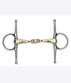 Shires Brass Alloy Full Cheek with Lozenge