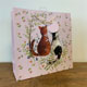 Alex Clark Large Gift Bag - Two Cats