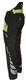 Side view of Arbortec Breatheflex Lime Type A Class 1 Chainsaw trousers.