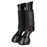 LeMieux Carbon Mesh Wrap Boots - Black