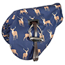 Shires Waterproof Ride On Saddle Cover Stag Print