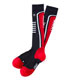 Ariat Tek Slimline Sock - Navy/Red