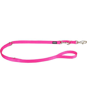 RED DINGO TRAINING DOG LEAD HOT PINK