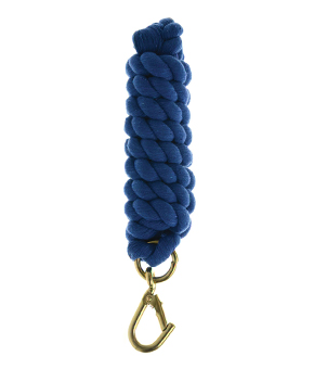 The Hy Extra Thick Lead Rope Blue