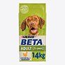 Beta Adult Chicken Dog Food.