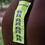Shires EQUI-FLECTOR Tail Strap - Yellow