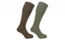 Hoggs Of Fife Plain Turnover Top Stockings (Twin Pack)