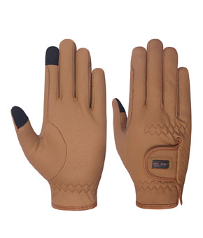 Mark Todd Pro Touch Riding Gloves - Caramel