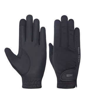 Mark Todd Softshell Riding Gloves - Black