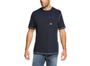 Ariat Men's REBAR Workman SS T-Shirt - Navy