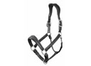 LeMieux Stitched Leather Headcollar in black