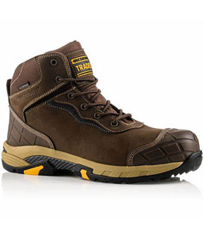 Buckler Blitz Lace Safety Boots Brown