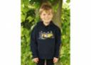Hy Equestrian Thelwell Collection Children's Badge Hoodie - Navy