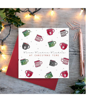 Toasted Crumpet Warm Winter Wishes Christmas Card