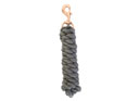 Hy Equestrian Rose Gold Lead Rope - Grey