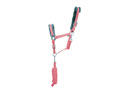 Hy Sport Active Head Collar & Lead Rope Set Coral Rose