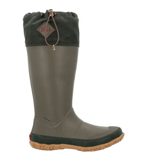 Muck Boots Unisex Forager Tall Boots - Waxed Olive