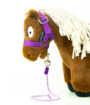 Crafty Ponies Lead Rope Purple