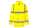 Castle Clothing Hi Vis Motorway Jacket - Yellow