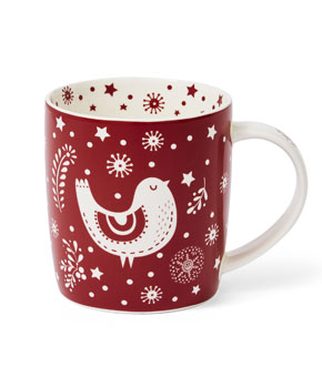 Cooksmart Nordic Christmas Barrel Mug