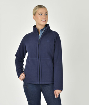 Dublin Donna Polar Fleece Jacket - Ink Navy