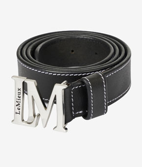 LeMieux Monogram Belt - Black