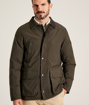 Joules Arbury Men's Waterproof Coat - Brown