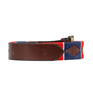 Hy Equestrian Polo Belt Navy/Red/White