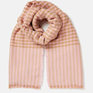 Joules Bracewell Scarf - Tan Houndstooth