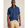 Joules Mens Woody Cotton Polo Shirt - Blue