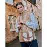 Joules Ludlow Canvas Cross Body Bag - Tan