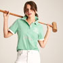 Joules Beaufort Short Sleeve Cotton Polo Shirt - Green