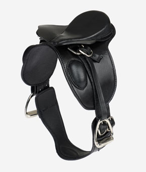 LeMieux Toy Pony Dressage Saddle - Black