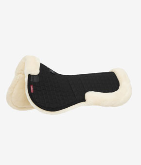 LeMieux Merino Plus Half Pad - Black/Natural