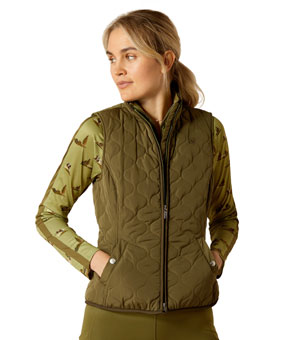 Ariat Ashley 2.0 Insulated Vest - Winter Moss