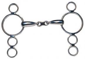 JP Korsteel French Link Dutch Gag 3 Ring