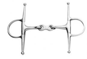 Korsteel Full Cheek French Link Eggbutt Snaffle