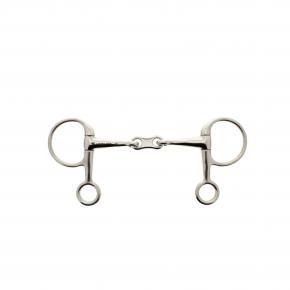 Korsteel French Link Half Cheek Eggbutt Snaffle