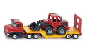 Low Loader And Loading Shovel