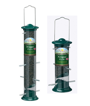 Harrisons Green Die Cast Nyger Feeder