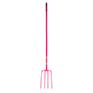 Red Gorilla Manure Fork Long Handle 4 Prong