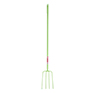 Red Gorilla Manure Fork Long Handle 4 Prong