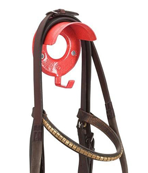 Stubbs Bridle Rack - Red