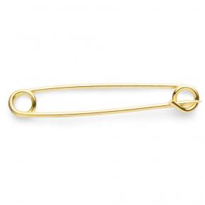 Shires Plain Gold Plaited Stock Pin